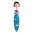 24251 - Stylo rétractable - Fashion Girl Pen - Turquoise