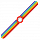 35388 - Slap watch - Sunny Time - Rouge