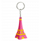 30622 - Porte-clés - Ani-keyri - Tour Eiffel Rose