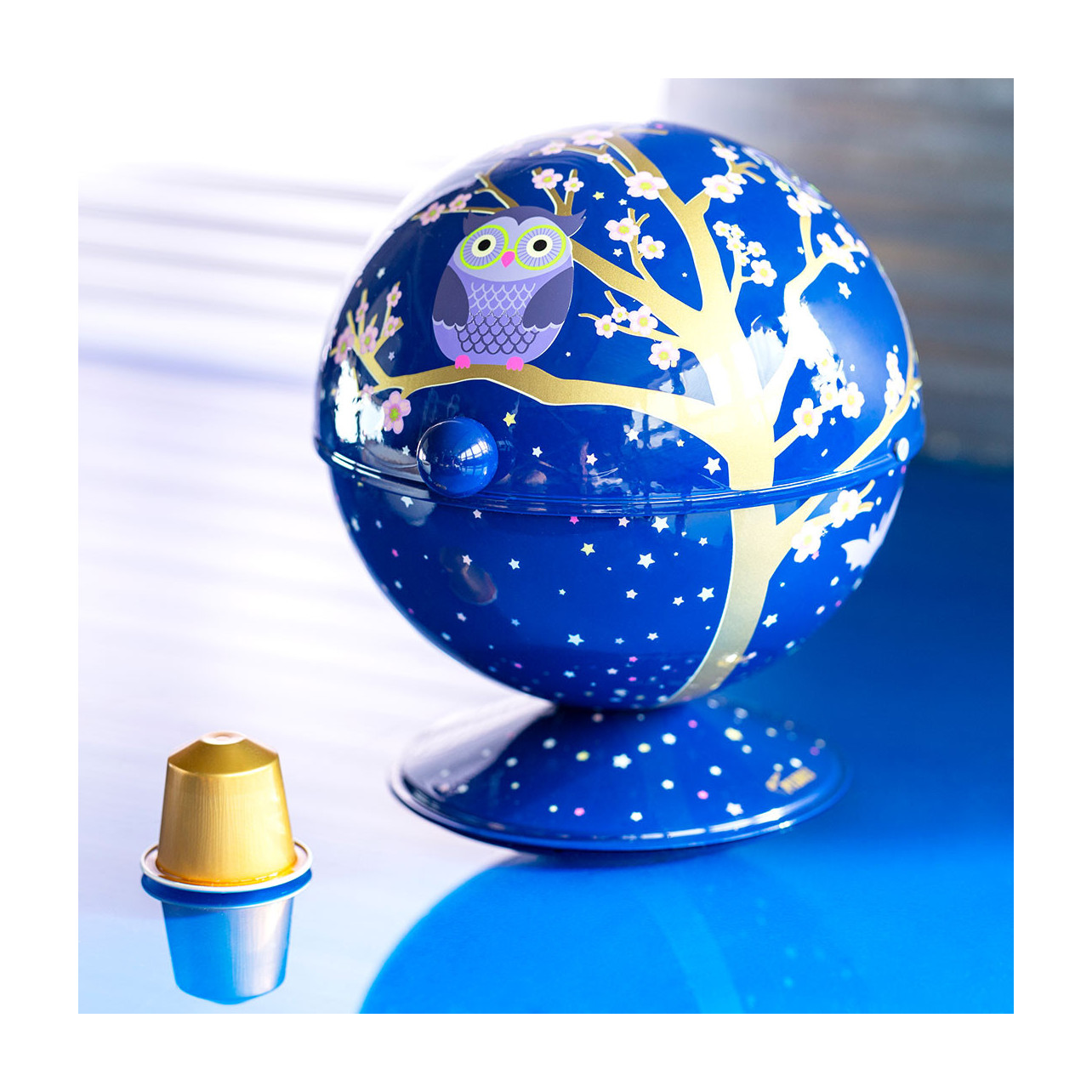 Sugar pot Blue Owl Pylones