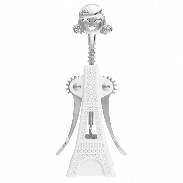 Tre Torri Eiffel Nei Colori Francesi Della Bandiera Illustrazione Di