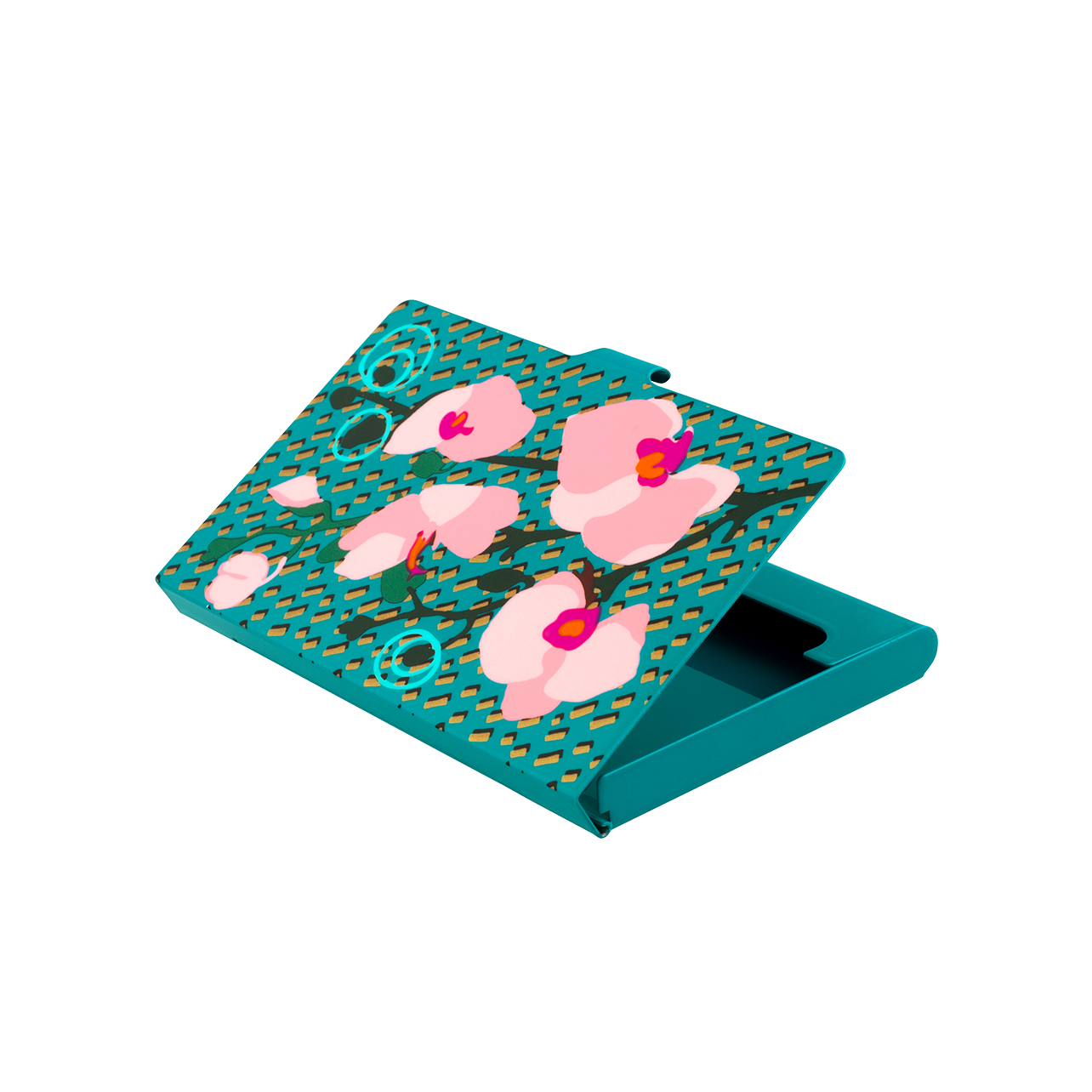 Porte-cartes De Visite En Acier Inoxydable - Support Cartes De Crédit/organisateur Bureau - Couleur Violet/mauve - 9