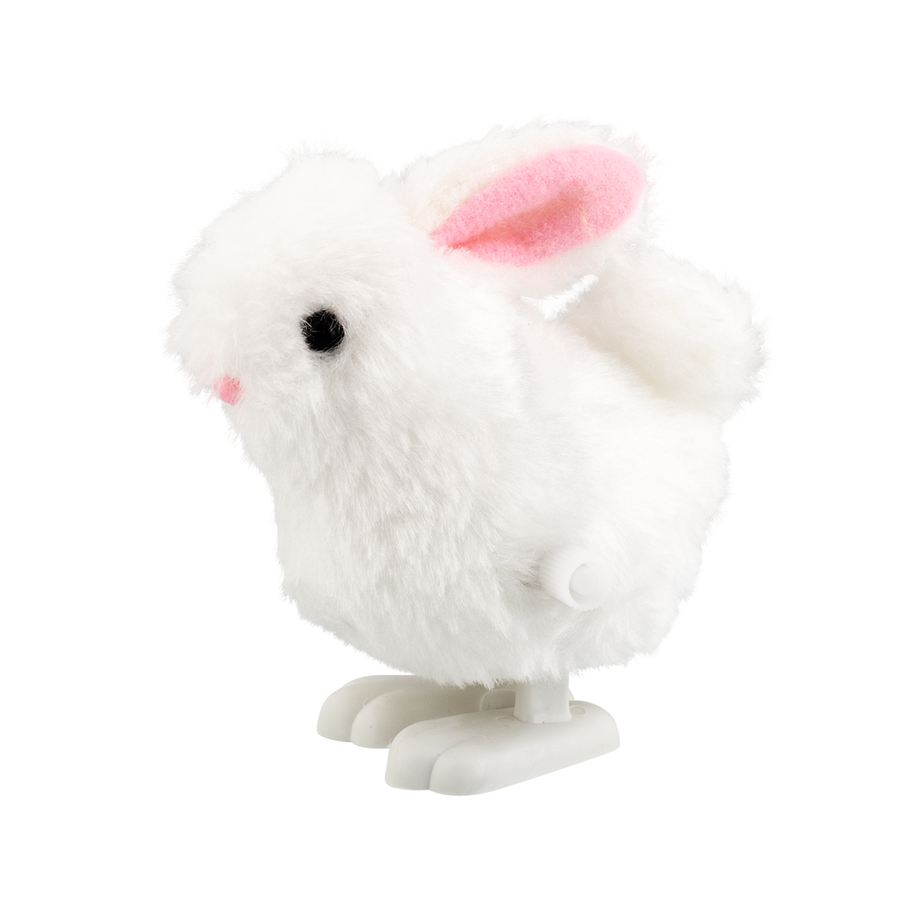 Relaxdays Animal sauteur avec pompe à air, jouet en forme de lapin