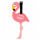 30667 - Etiquette de bagage - Ani-luggage - Flamingo