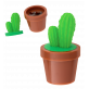 34444 - Pencil Sharpener - Zoome sharpener - Cactus