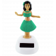 28526 - Solar-powered hula girl - Hawaïan Girl - Turquoise