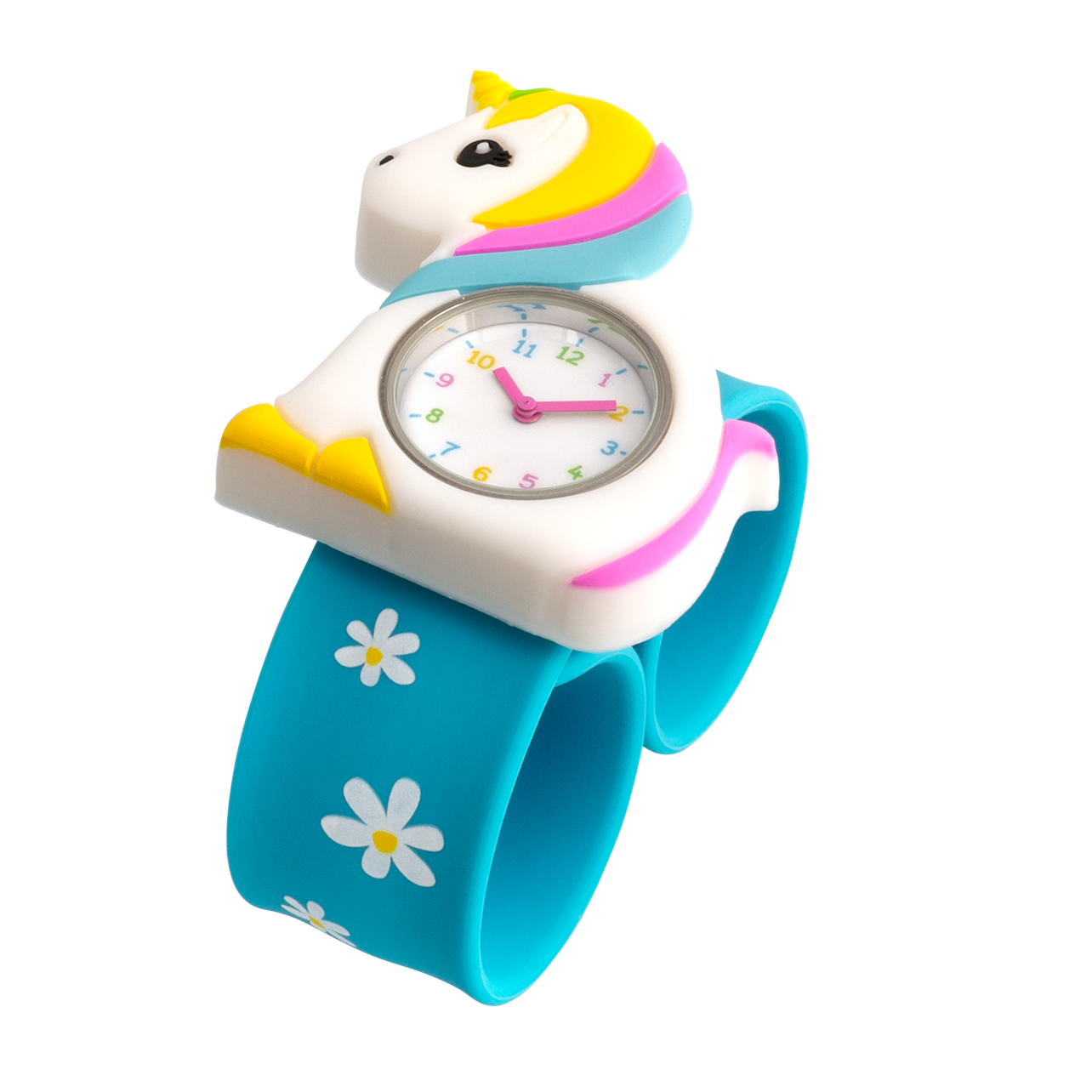 Funny Time Slap watch Blue Unicorn Pylones