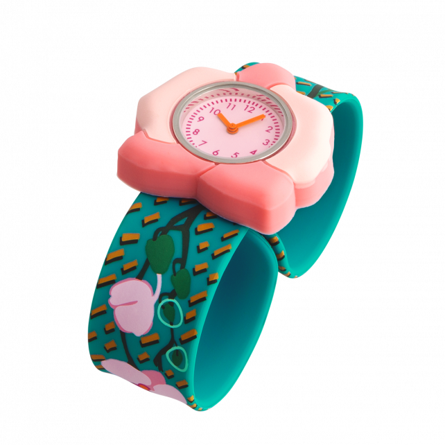 Funny Time Montre slap Orchid Blue Pylones