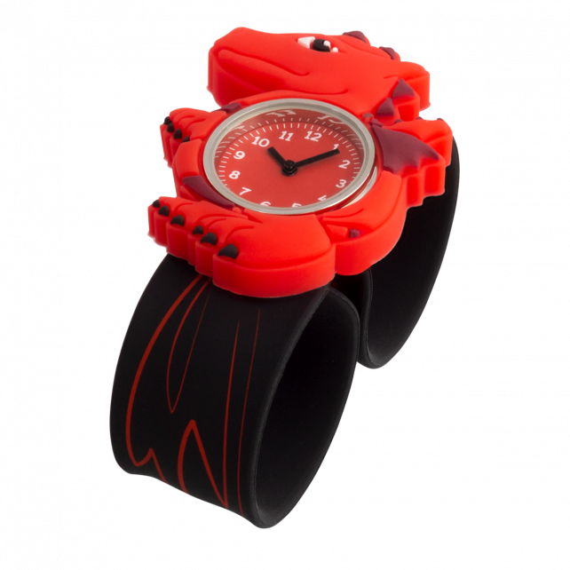 Funny Time Slap watch Dragon Rouge Pylones