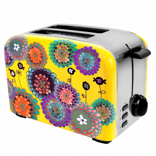 Original Colorful Whimsical Toaster Pylones