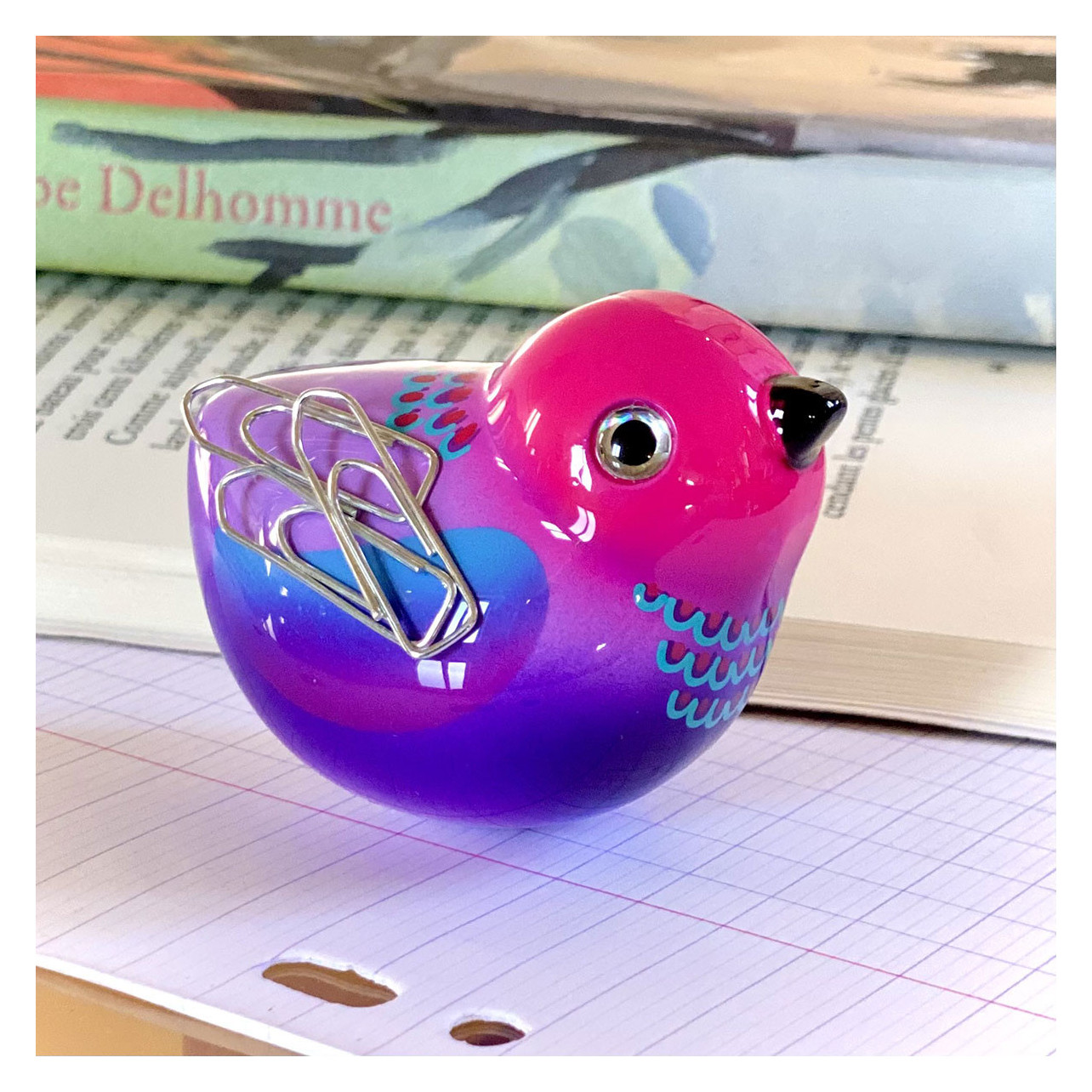 bird for paperclips Piu Piu Hummingbird Pylones