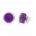 29201 - Orecchini a chiodo - Cachou Billes - Violet