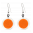 29188 - Hook earrings - Cachou Billes - Orange