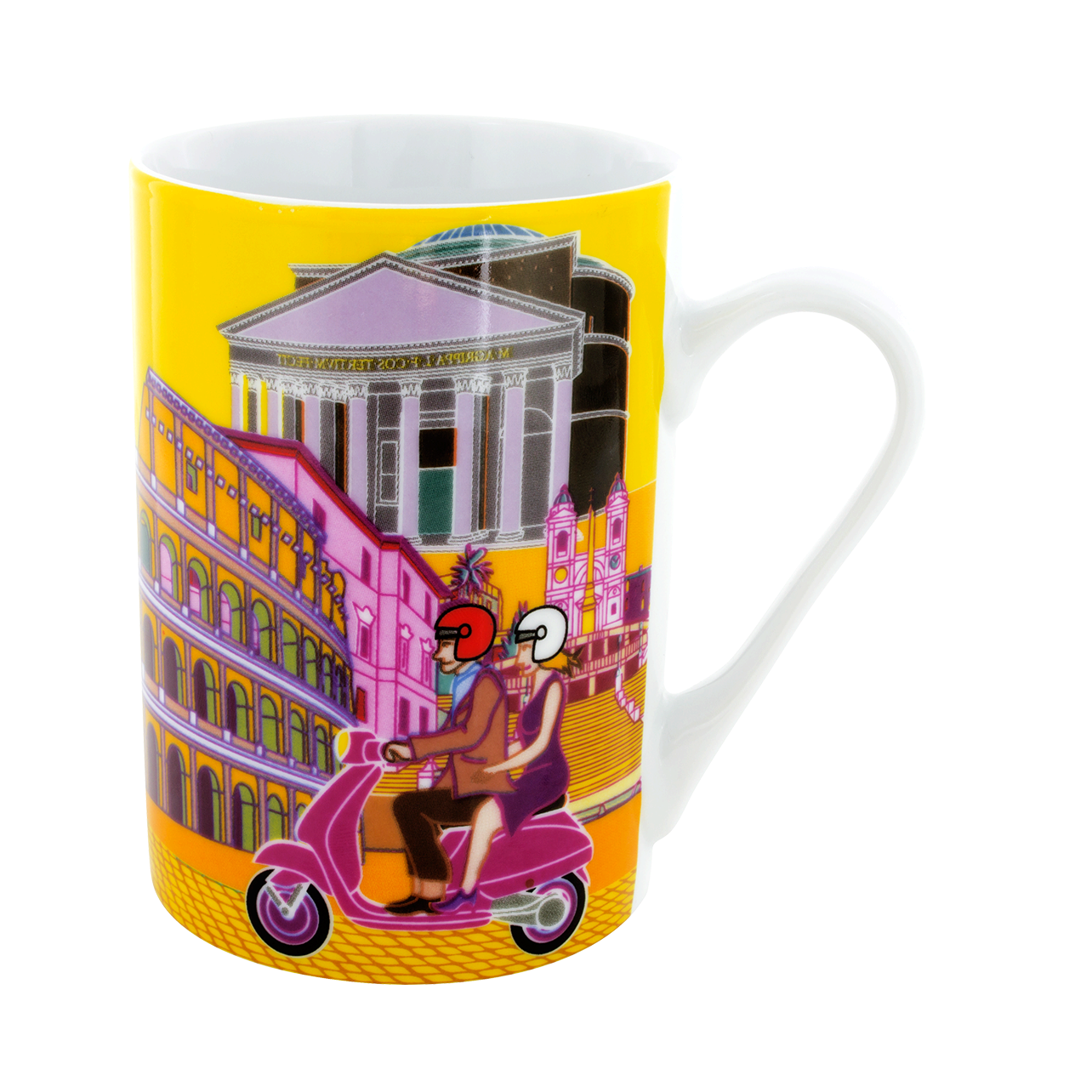 Mug Tazza Ceramica Bianca BICHETTE