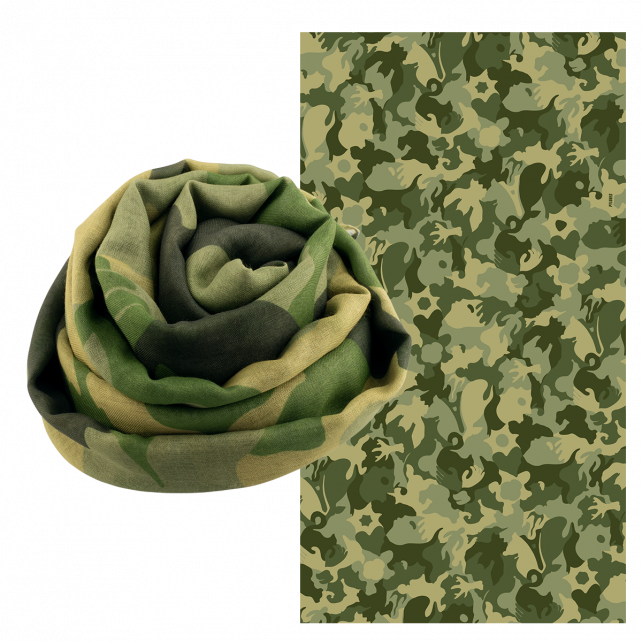 Foulard Noir Pailleté - My.DFrance