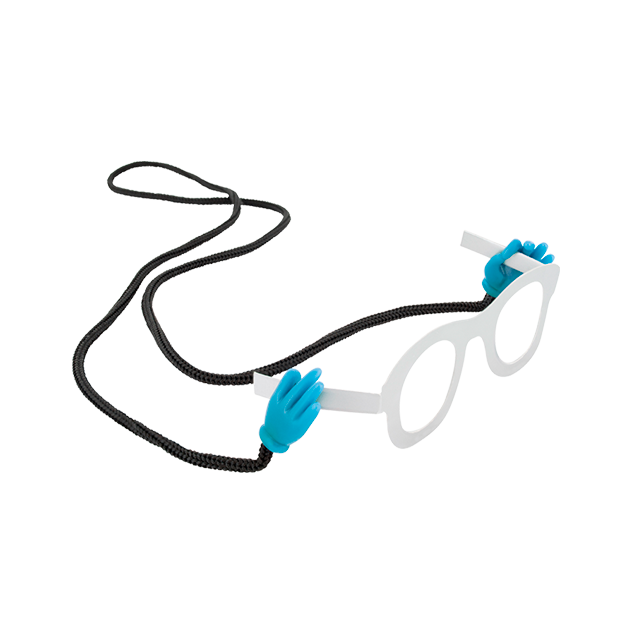 Glasses cord Oh Les mains Blue Pylones