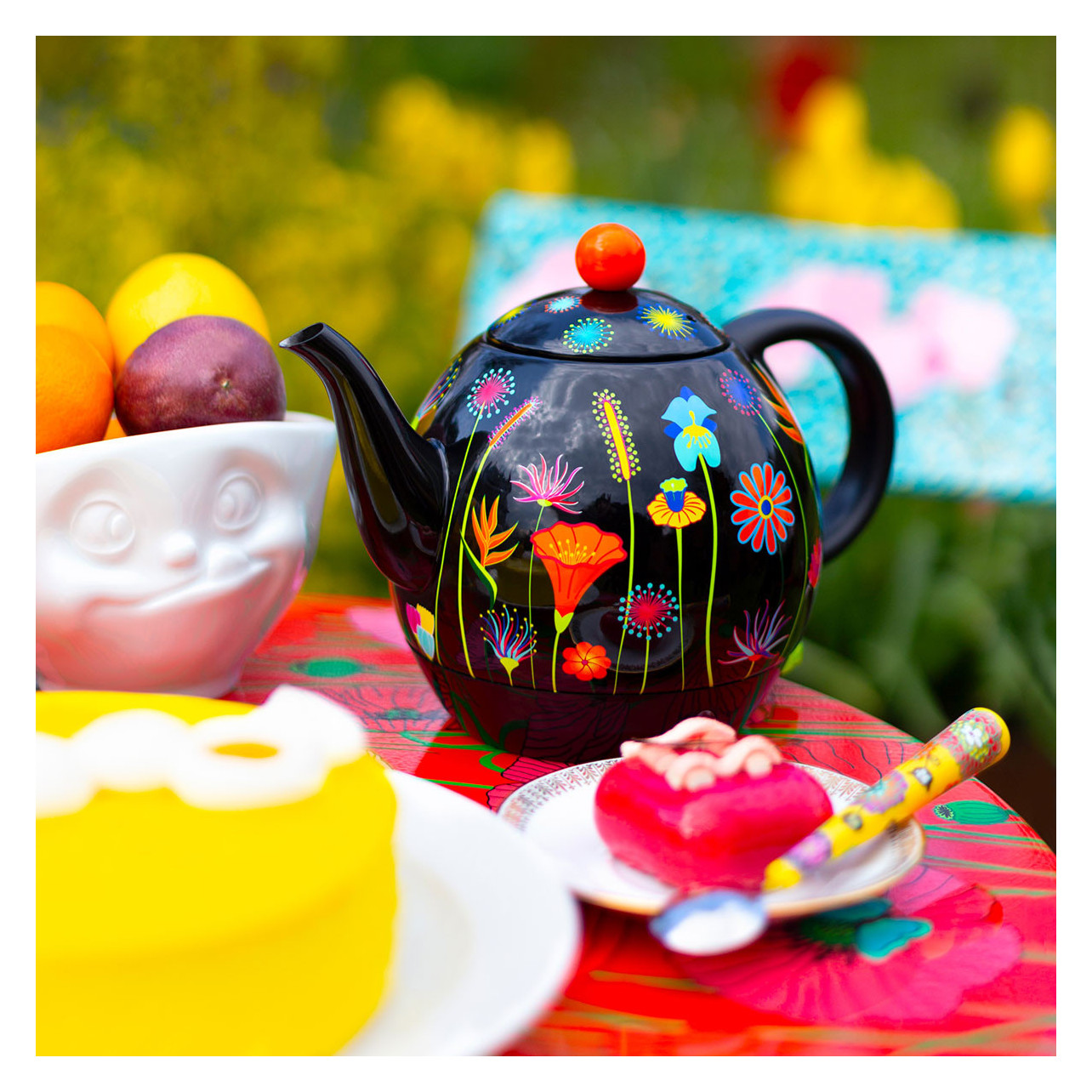 Electric kettle design Byzance Jardin Fleuri Pylones