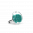 31354 - Glass ring - Cachou Nano Billes - Turquoise
