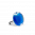 33487 - Glass ring - Cachou Nano Transparent - Bleu Foncé