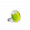 33487 - Anello in vetro - Cachou Nano Transparent - Vert