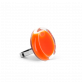 28690 - Bague en verre soufflée - Cachou Nano Milk - Orange