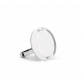 28690 - Bague en verre soufflée - Cachou Nano Milk - Blanc