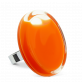 28635 - Anello in vetro - Cachou Giga Milk - Orange