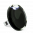 28635 - Anillo de vidrio soplado - Cachou Giga Milk - Noir