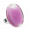 28635 - Bague en verre soufflée - Cachou Giga Milk - Lilas
