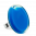 28635 - Glass ring - Cachou Giga Milk - Bleu roi