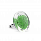 28836 - Anello in vetro - Cachou Mini Billes - Vert