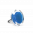 28836 - Anillo de vidrio soplado - Cachou Mini Billes - Bleu roi