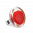 28823 - Bague en verre soufflée - Cachou Medium Billes - Rouge