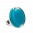 28654 - Glass ring - Cachou Medium Milk - Turquoise