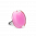28672 - Bague en verre soufflée - Cachou Mini Milk - Bubble Gum