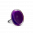 28672 - Glass ring - Cachou Mini Milk - Violet foncé