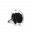 28836 - Anillo de vidrio soplado - Cachou Mini Billes - Noir