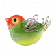 14803 - Magnetic bird for paperclips - Piu Piu - Orange