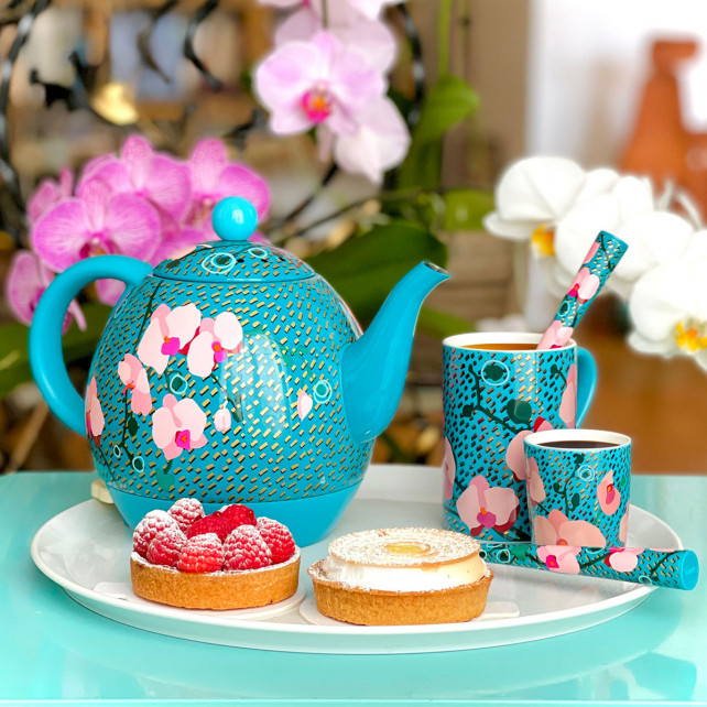 Turquoise sales electric kettle