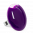 28979 - Glass ring - Galet Giga Milk - Violet foncé