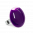 28998 - Glass ring - Galet Medium Milk - Violet foncé
