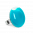 28998 - Glass ring - Galet Medium Milk - Turquoise