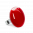 28998 - Glass ring - Galet Medium Milk - Rouge foncé