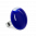 28998 - Bague en verre soufflée - Galet Medium Milk - Bleu Foncé