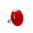 29016 - Glass ring - Galet Mini Milk - Rouge foncé