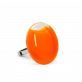29016 - Anello in vetro - Galet Mini Milk - Orange