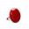 34825 - Glass ring - Platine Mini Milk - Rouge foncé