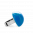 28800 - Bague en verre soufflée - Dome Mini Milk - Bleu roi