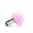 28800 - Bague en verre soufflée - Dome Mini Milk - Bubble Gum