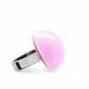 28800 - Anillo de vidrio soplado - Dome Mini Milk - Bubble Gum